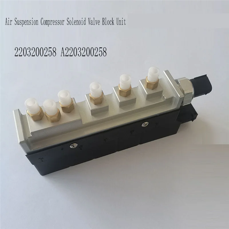 

Air Suspension Compressor A2203200258 Solenoid Valve Block Unit 2203200258 For Mercedes Benz W220 S430 S500 Airmatic