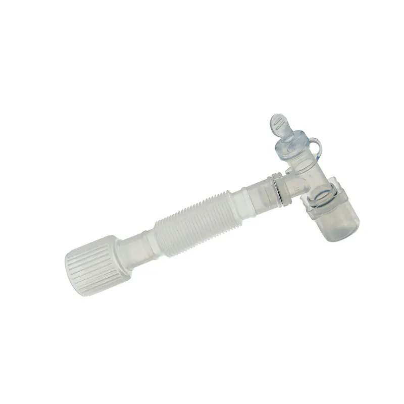 

1pc/5pcs/10pcs Disposable Anesthesia Ventilator Breathing Circuit Thread Extension Tube Retractable Or Corrugated Tube