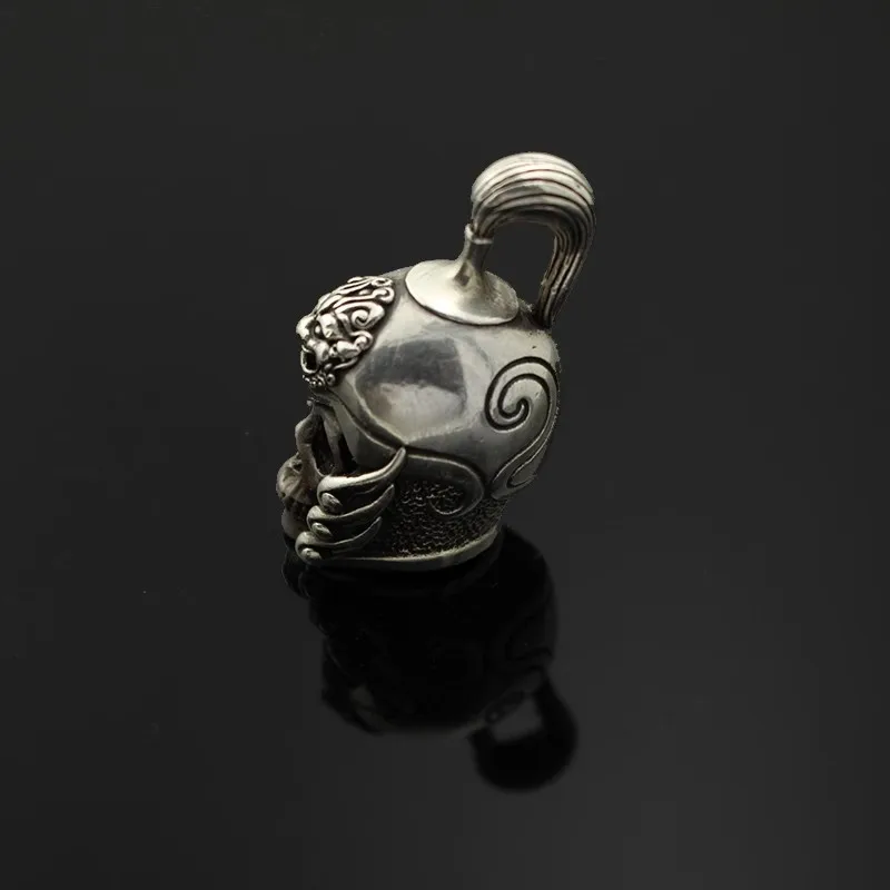 

1PC EDC Brass Cupronickel Umbrella Rope Pendant Key Chain Necklace Pendant Zipper Accessories Paracord Beads Pendant