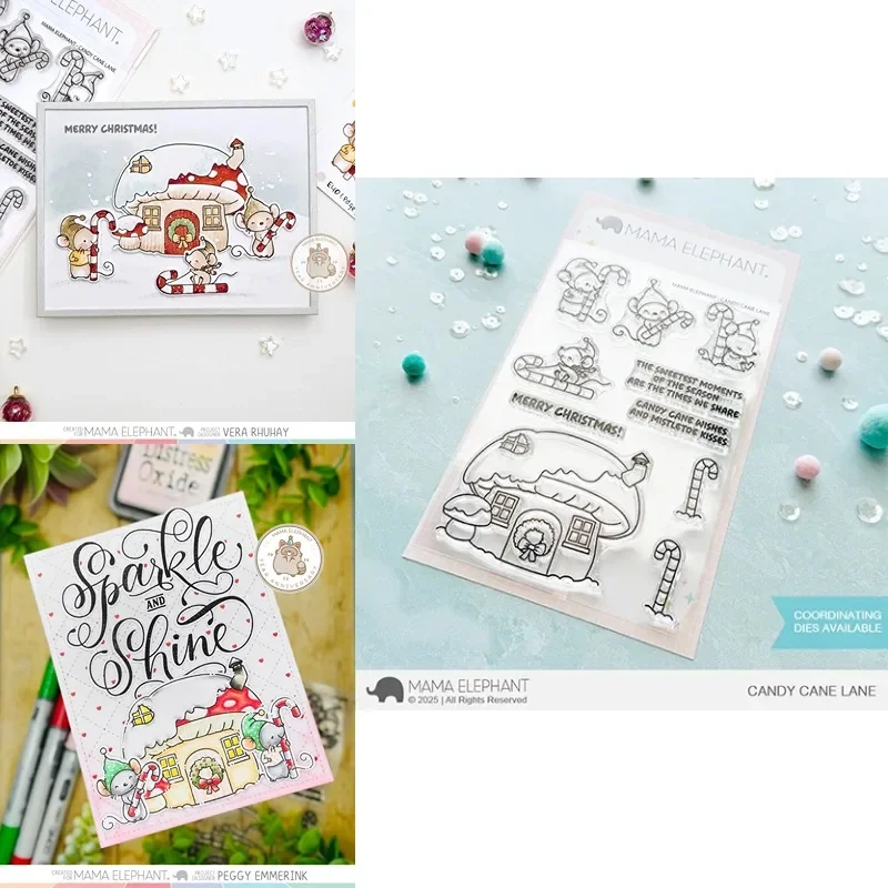 Docket Lil ATC Box Clear Siliconen Stempels En Matrijzen voor DIY Schroot Boeking Bullet Journal Craft Supplies Stempel Fotoalbum Kaart