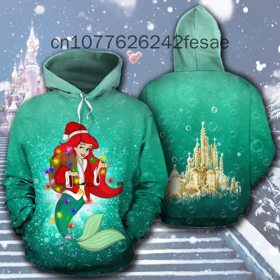 The Little Mermaid Ariel Princess And Her Prince Disney Hoodie