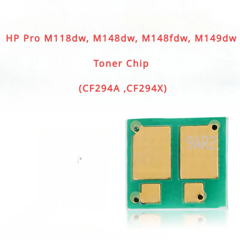 

1x тонер и барабанный чип для HP Pro M118dw, M148dw, M148fdw, M149dw,CF294A ,CF232A