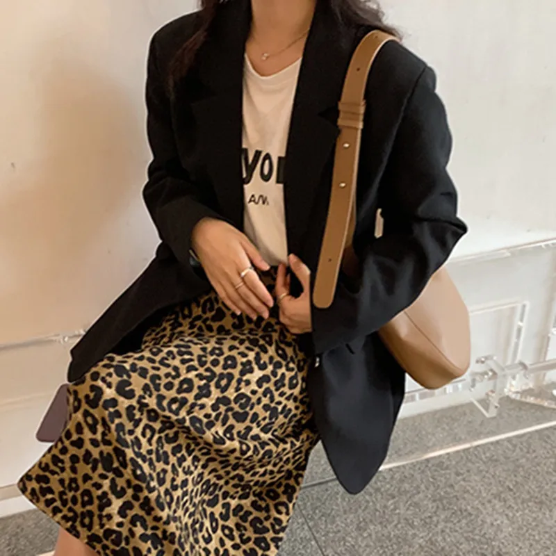 Manteau d'extérieur pour femmes, couleurs, costumes à carreaux imprimés, coussinet sur un support, Design de rue et asymétrique