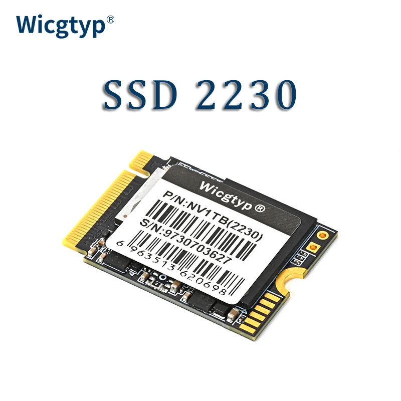 

Wicgtyp SSD 2230 M.2 NVME 512GB 1TB 2TB Ssd NVMe PCIe 4x4 2230 Hard Disks For Steam Deck Mini PC Surface Laptop Desktop Xbox PS5