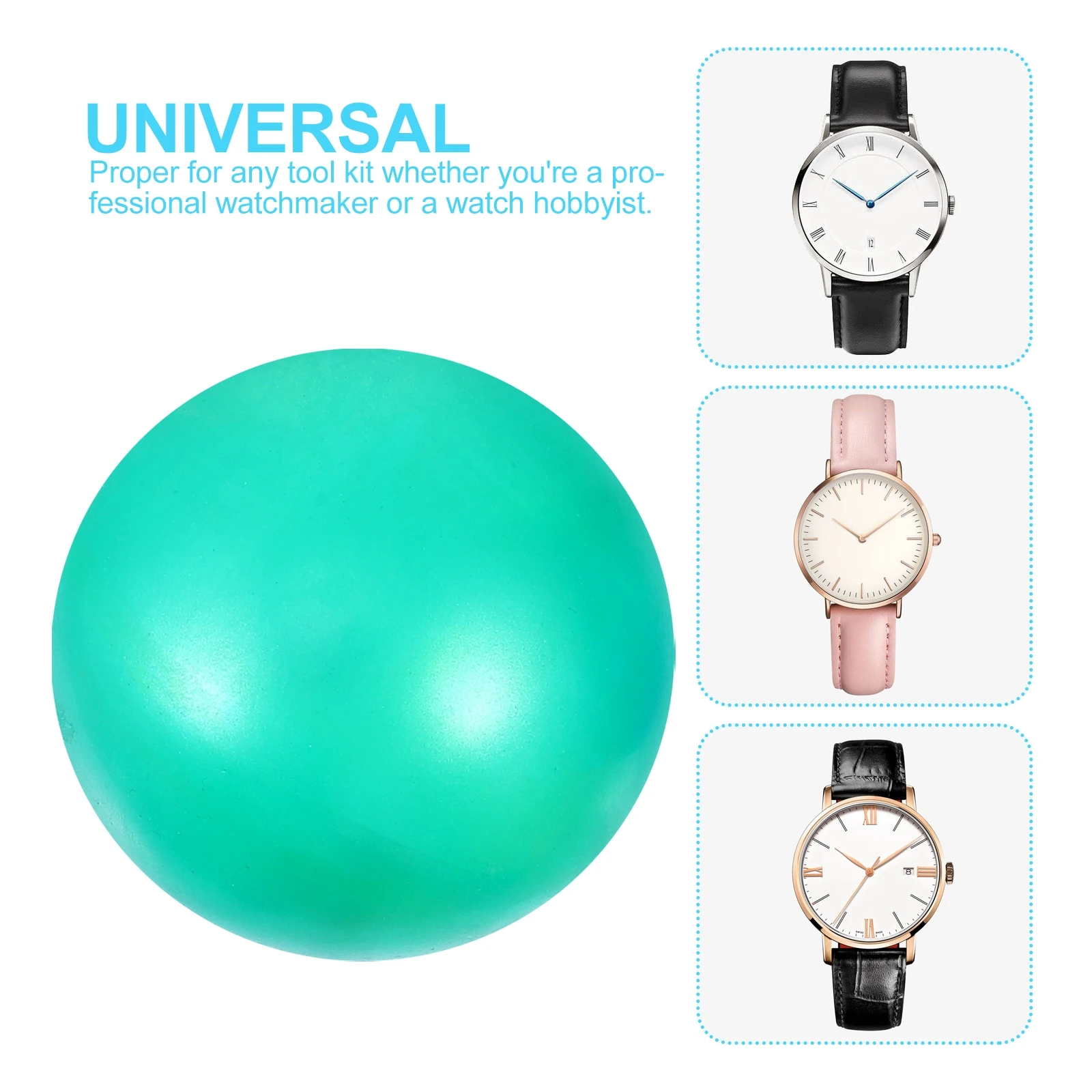 

4 Pcs Rubber Balls Watch Case Opener Tools Repair Kit Professional Watchmaker Spare Parts Watch Back Friction Balls