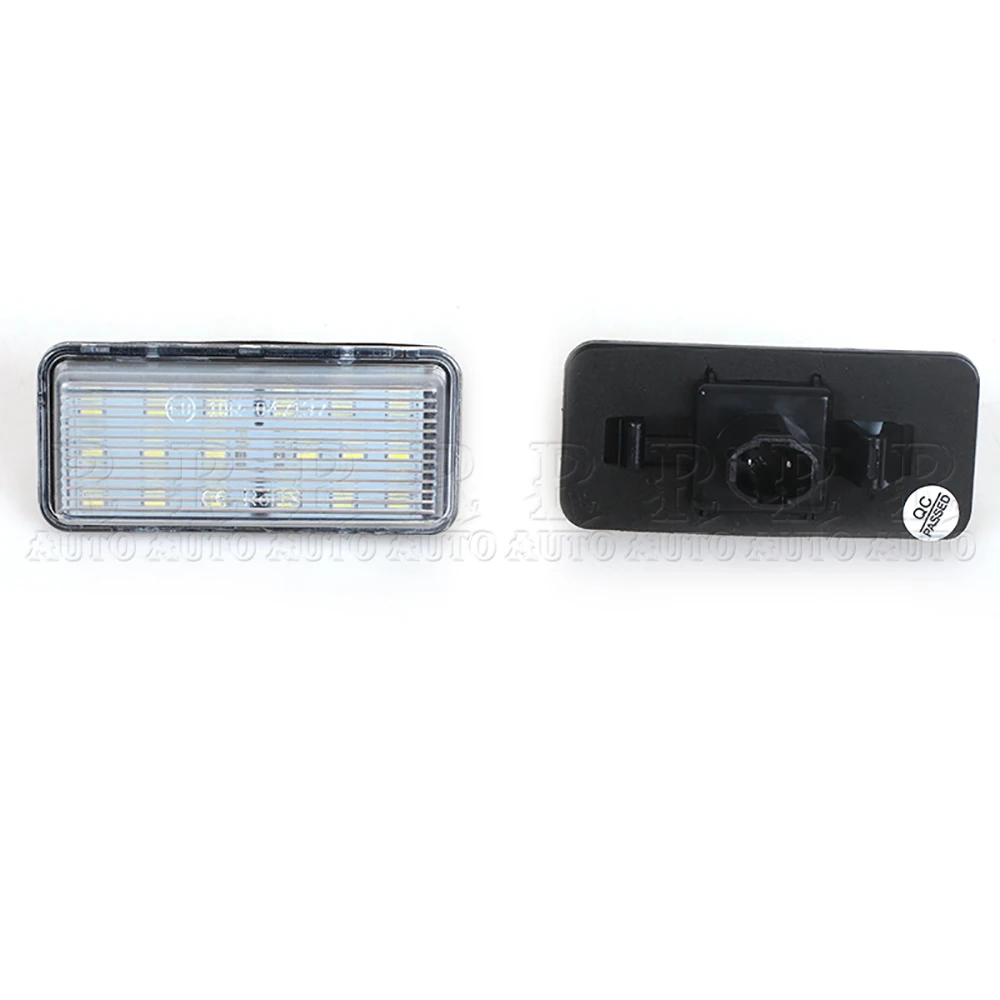 1Pair Car LED Number License Plate Light Lamp Error Free For Lexus LX470 LX570 GX470 For Toyota Mark X Reiz 4D J120 81270-60330 view 4