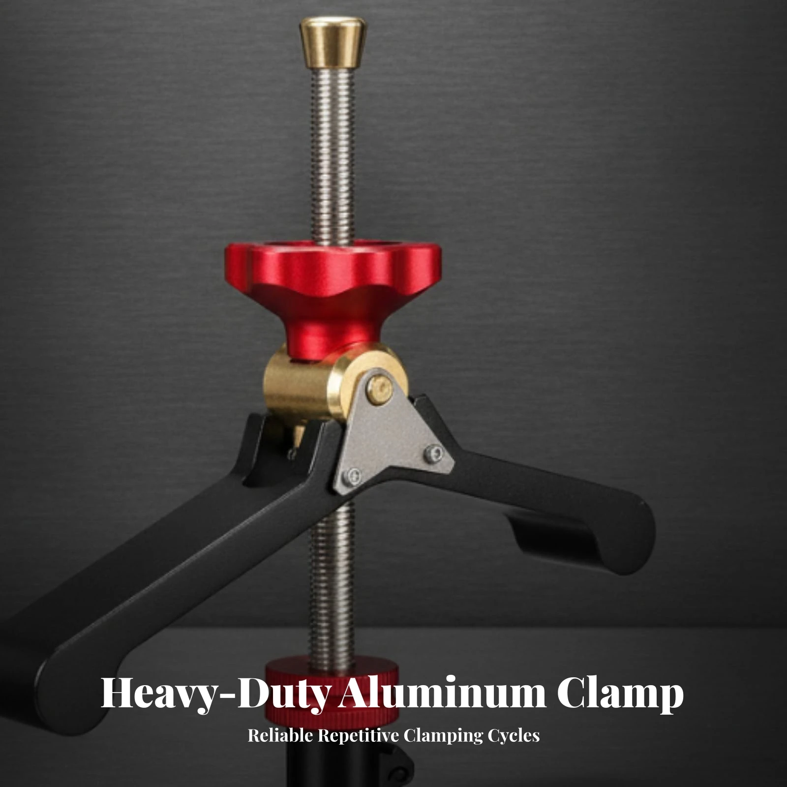 Hold-down Clamp Quick Release Tabletop Clamp Hardware Slim Non-Slip for Woodworkers, Workbench, Routing