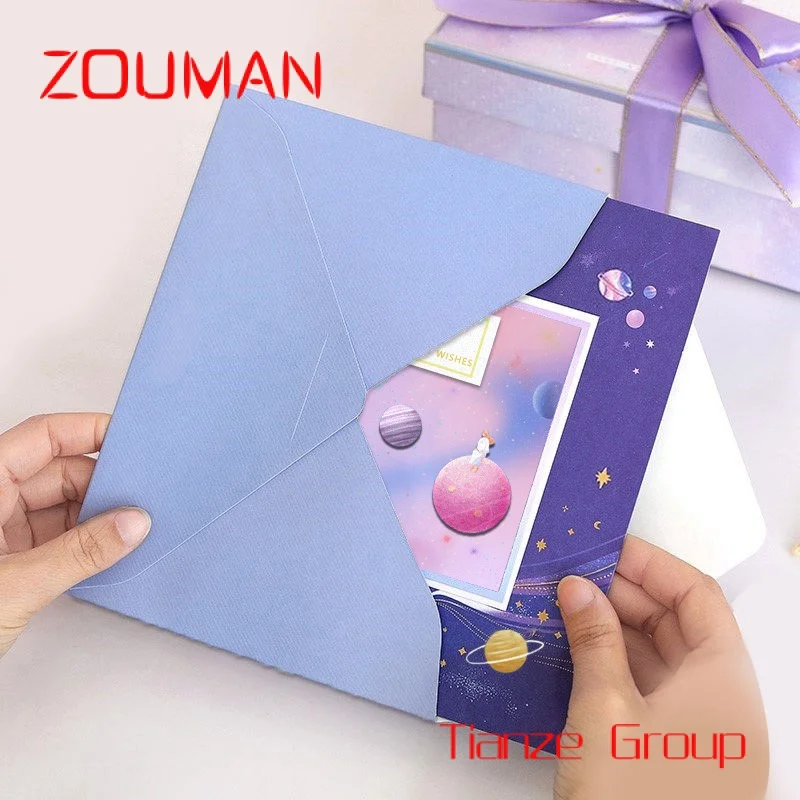 Zeecan-3D Aniversário Cartões, Convites De Casamento Cartões, Dia Dos Namorados, Presentes De Aniversário, Cartão Postal