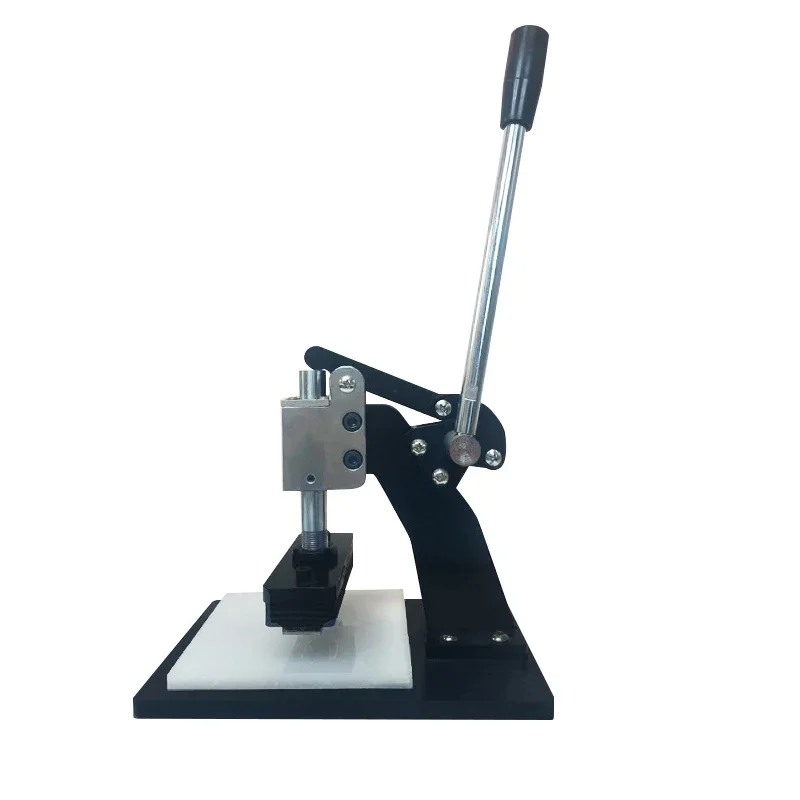 Mancuerna personalizable, cortador de papel de plástico y caucho, mancuerna de muestreo a presión manual, cortador de muestra extensible