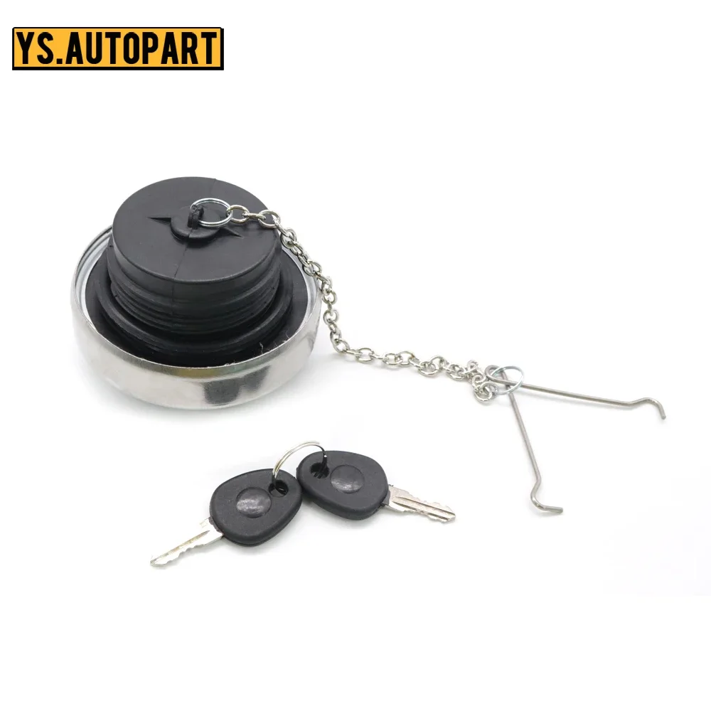 Car Locking Fuel Tank Filler Gas Cap Covers with Keys 2993923 2294798 For Scania Truck Automobiles Exterior Parts