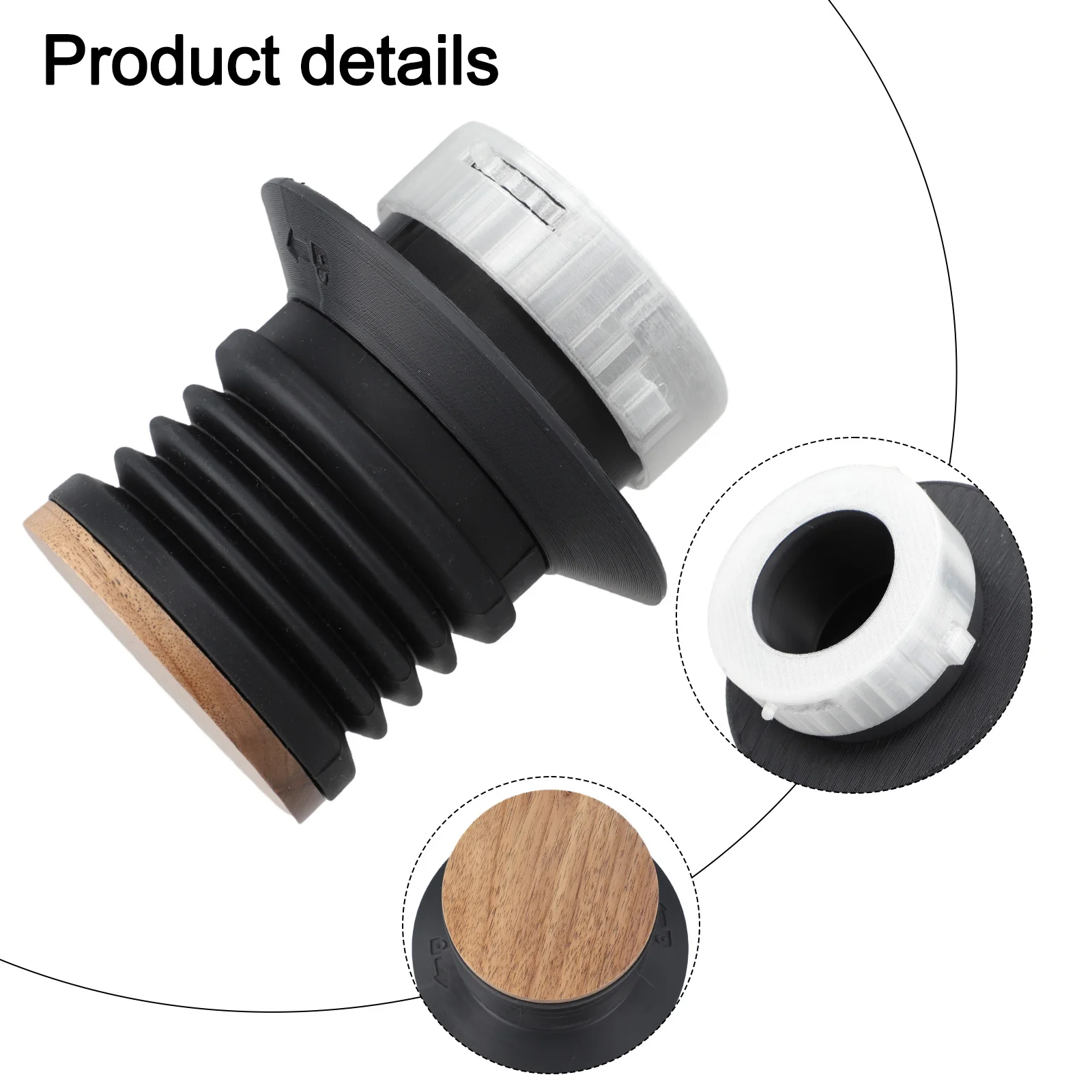 Alloy Material Easy Operation Efficient Cleaning Silicone Construction Blowing Bin Cleaner Coffee Grinder Tool