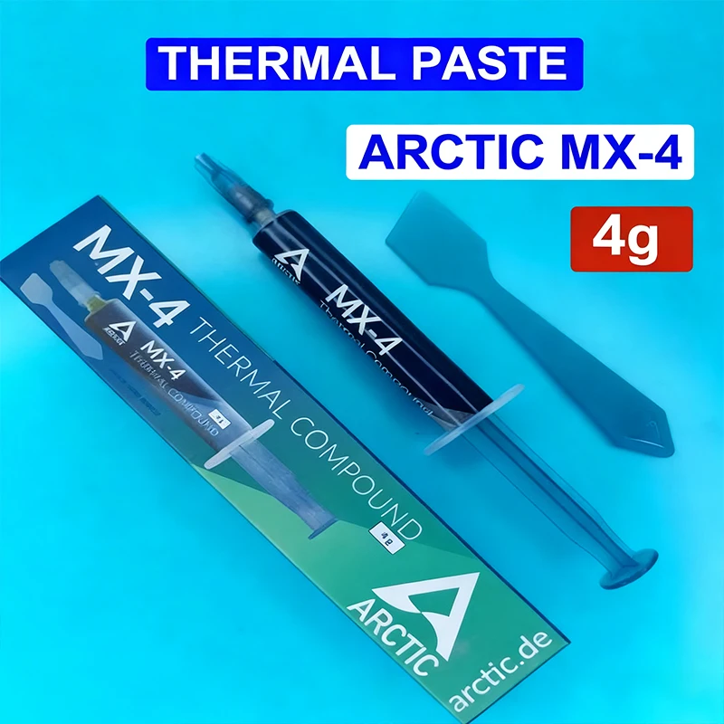 

Оригинальная термопаста Arctic MX-4 (4g) — высокопроизводительная термопаста для процессора, процессора, ПК, ноутбука и PS4