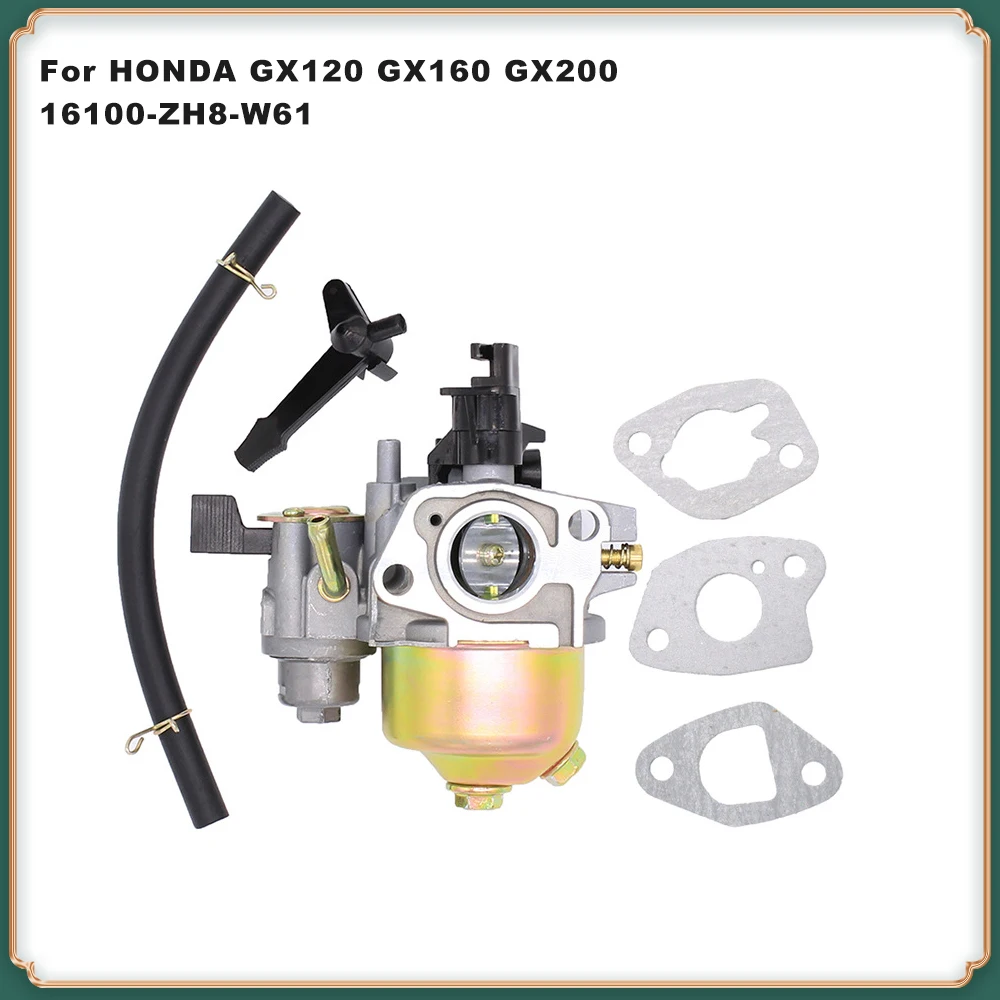 

Carburetor for Honda GX200 GX160 GX120 Engine & Water Pump - Replaces 16100-ZH8-W61 19mm