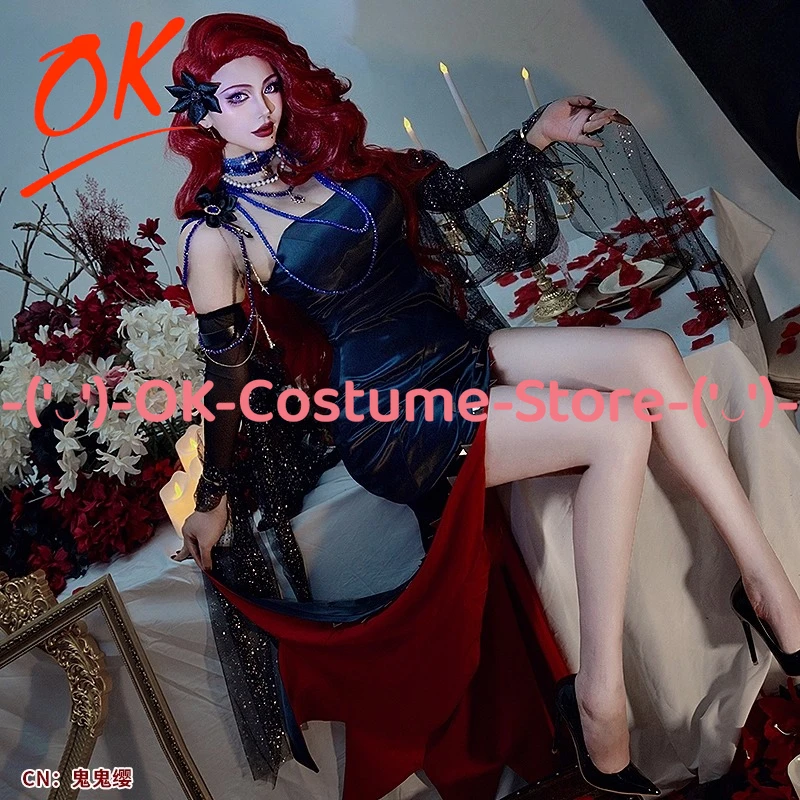 

[Индивидуальный размер] Путь в никуда Кармен Косплей Костюм Платье Аниме Игровой Персонаж Наряд Хэллоуин Карнавальная Вечеринка Униформа