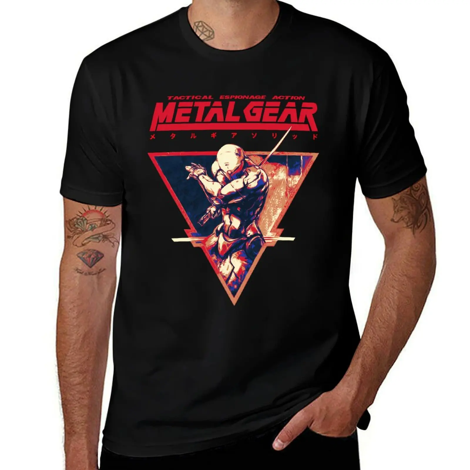 Gray Fox Option B T-Shirt Heavy Duty Casual Work Tee T-Shirt