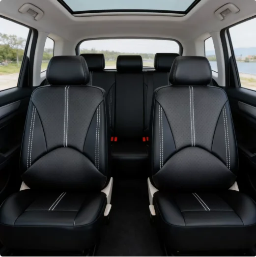 Four Seasons Universal Car Seat Cover Cushion, Punch Hole Breathable Design Auto Interior Accessories, Factory Direct Wholesale