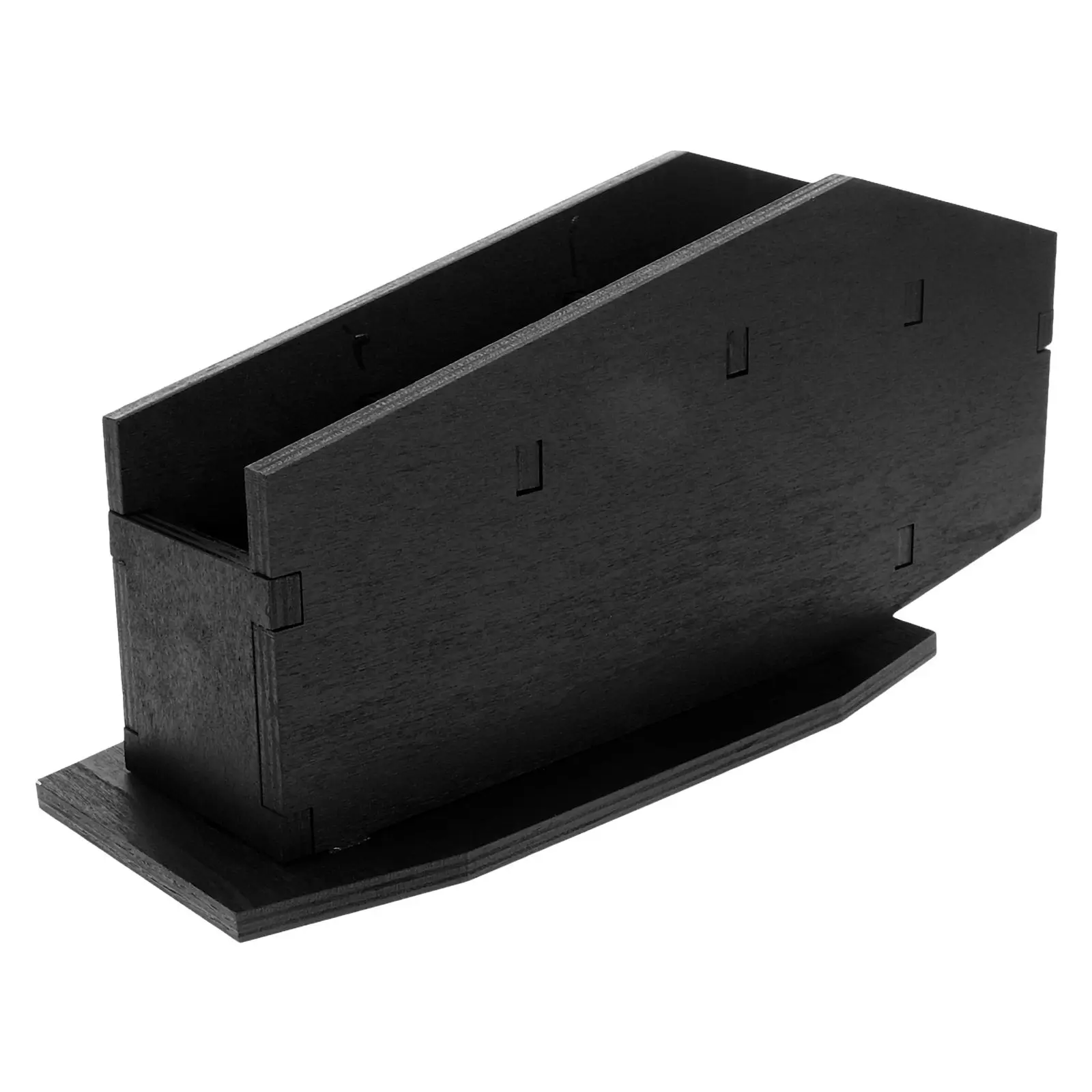 

Деревянный готический органайзер для ручек и кистей для макияжа, настольный стакан для карандашей, офисный органайзер для хранения канцелярских принадлежностей