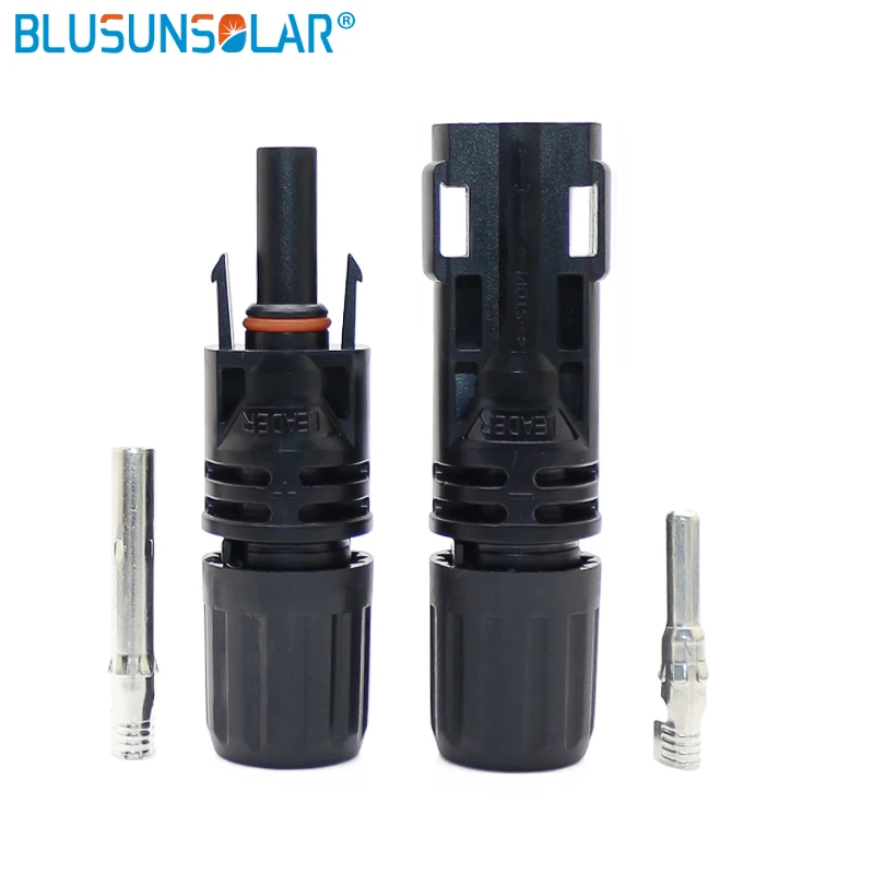 

500 Pairs/lot 4.0mm Sq 1500V Connector Male and Female Solar Panel Connector Solar Cable Connector for PV System