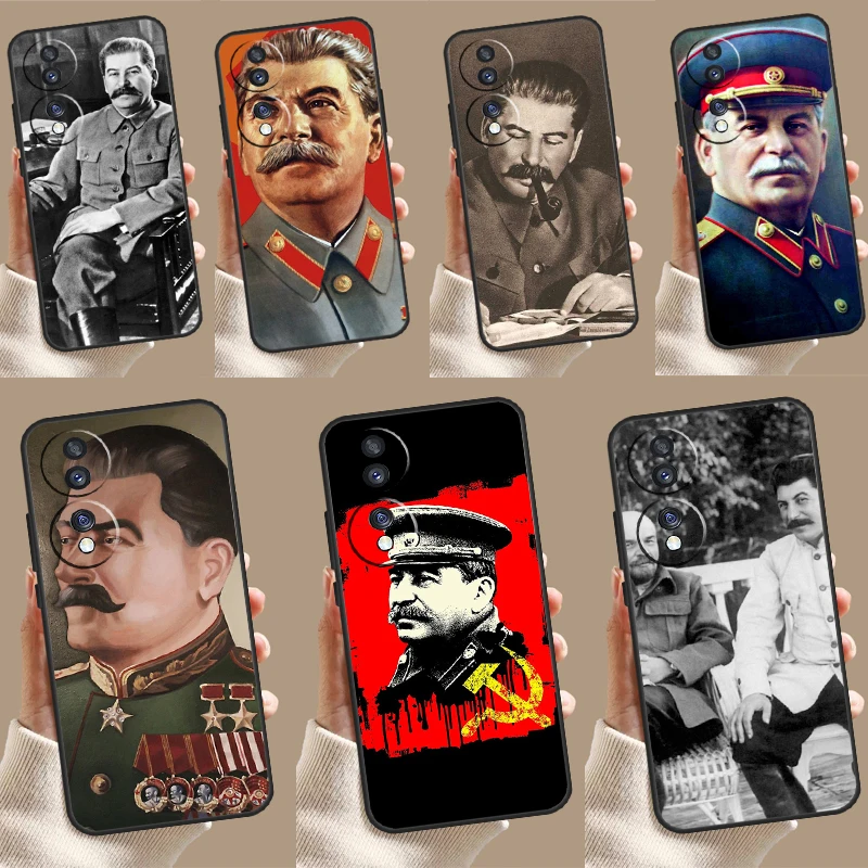 USSR Joseph Stalin Case For Honor Magic 6 Pro 5 Lite 50 70 90 Lite X7 X8 X9 X6a X7a X8a X9a X8b X9b Back Cover