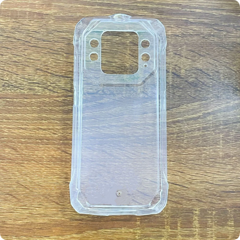 Soft Silicone Black Case For Blackview Rock 1 6.56"TPU Bumper Case For Blackview Rock1 Blackview Rock 1 Phone Back Cover