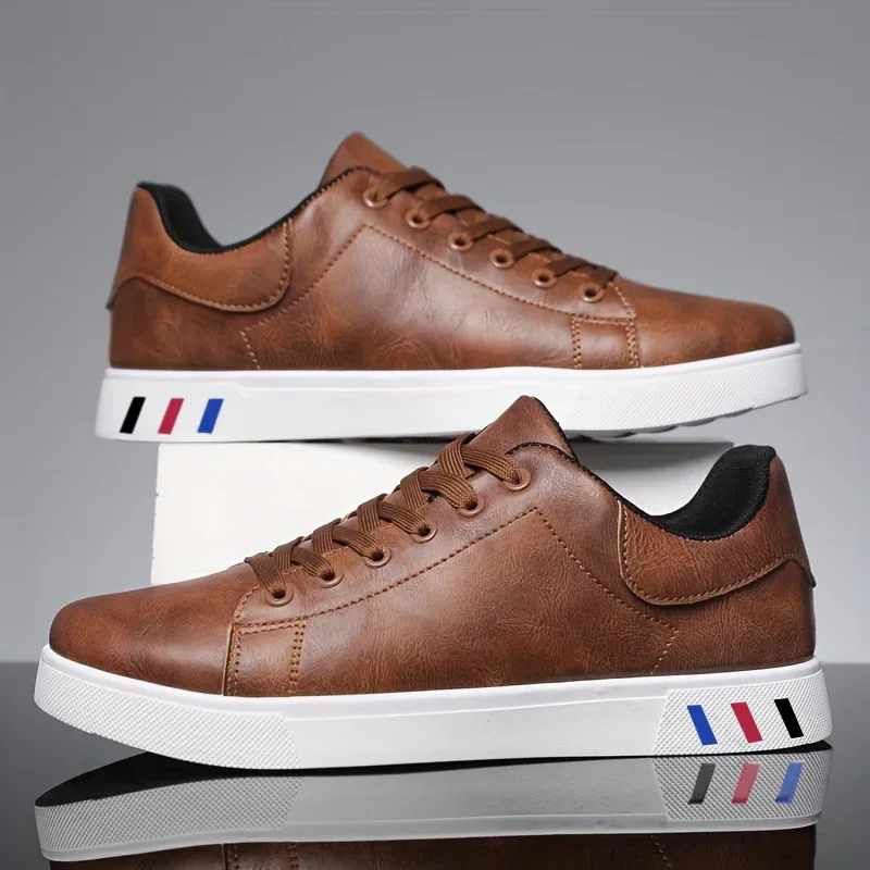 Men's Shoes New Men's Casual Sneakers Fashionable Thick Sole Lace Up Casual Shoes High Quality Zapatillas Hombre Male Sneakers
