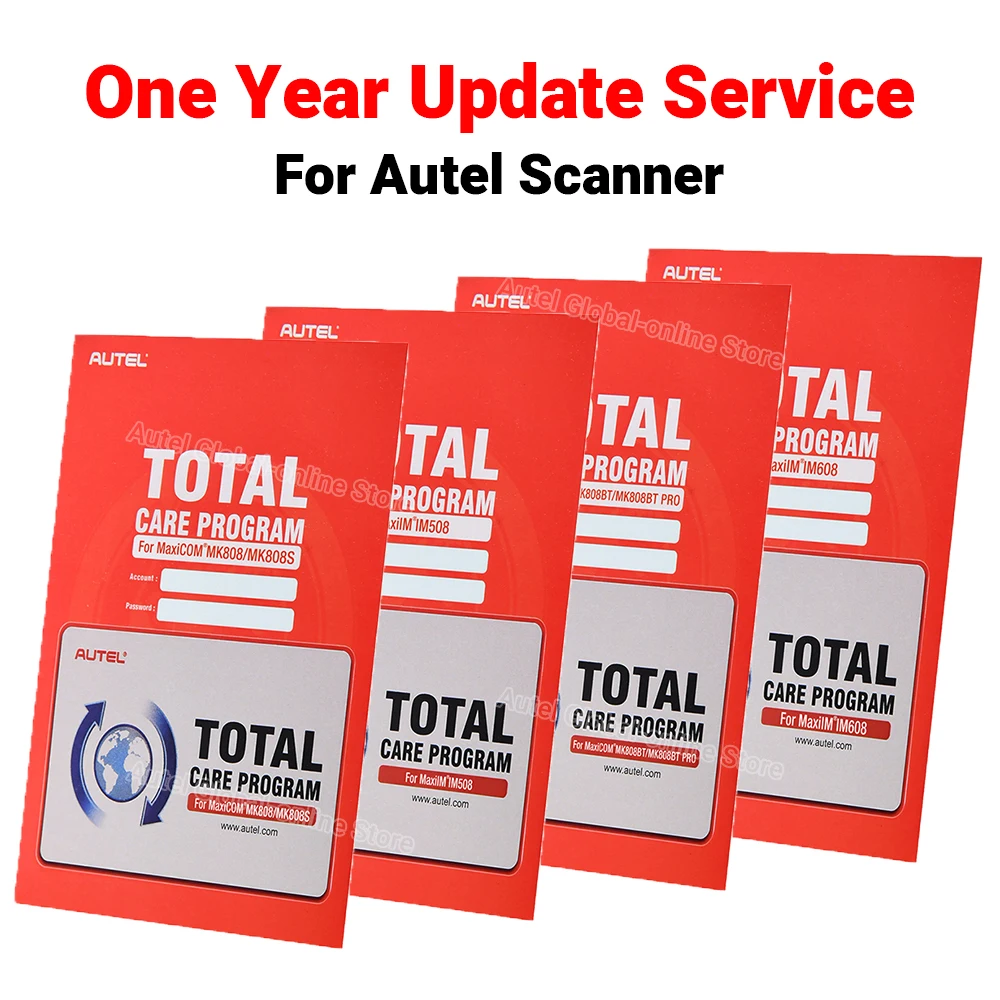 Autel 1 Year Autel Software Update Services for MK808 MK808S MK808BT MK808BT PRO IM508 IM608PRO MS909 MS919 Ultra Autel Scanner