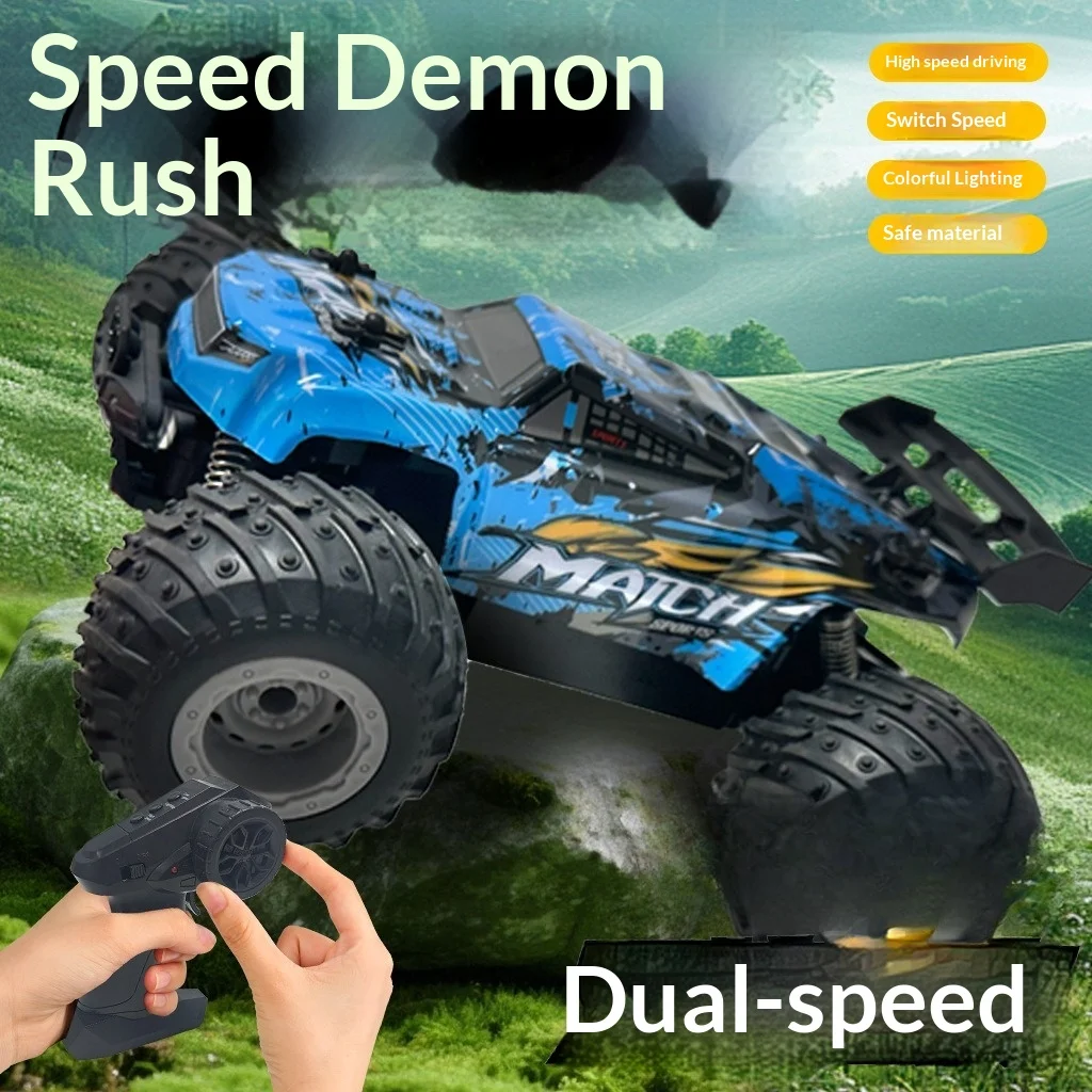 

Дрифтинг-внедорожник, двухколесный привод, скалолазание, большая нога, модель автомобиля с дистанционным управлением, гоночные игрушки с подсветкой, подарок для мальчика