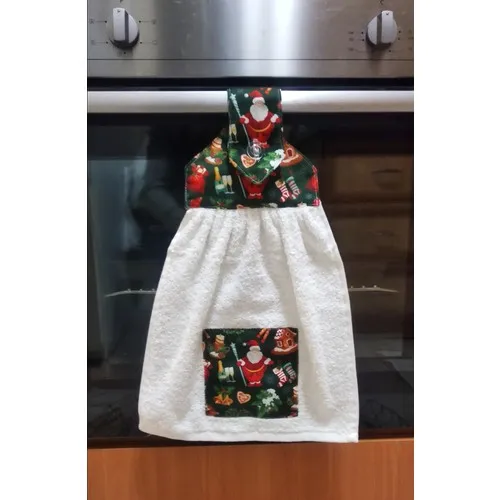 Alc Home Christmas Patterned Pendant Kitchen Towel