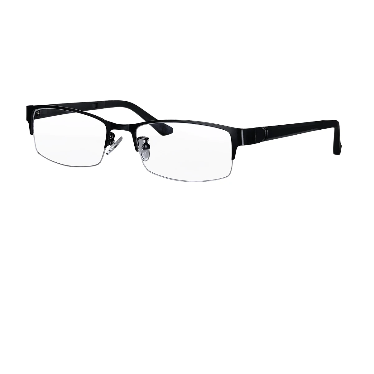 

myopia glasses men half frame metal glasses prescription with astigmatism optical lenses myopia eyeglasses for men