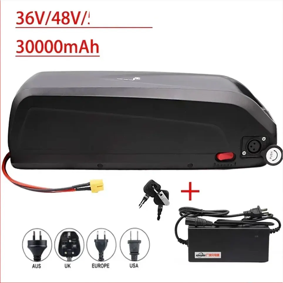 2026 Neue Hochwertige 48V Brandneue 20Ah 30Ah 40Ah Hailong-Batterie für Bafang BBS02 BBS03 BBSHD Motor + BMS Anpassbarer Stecker – Detail 2