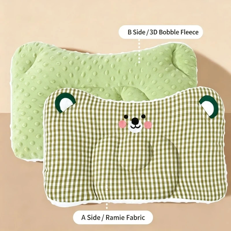 Plaid Linen‑Cotton Throw Pillow Dual‑Sided Breathable Cushion Four‑Season Versatile Home Fabric Pillow for Daily Rest