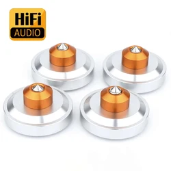 Spikes for loudspeakers Solid Aluminum Speaker Stand Feet Damper Audio AMP Speaker Spikes for Cabinet Speaker Turntable Record