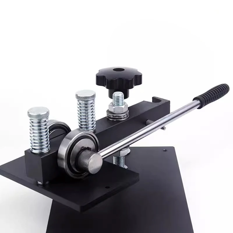 Prensa de brazo basculante Máquina cortadora compacta Máquina cortadora de cuero 180*120 Máquina troqueladora manual