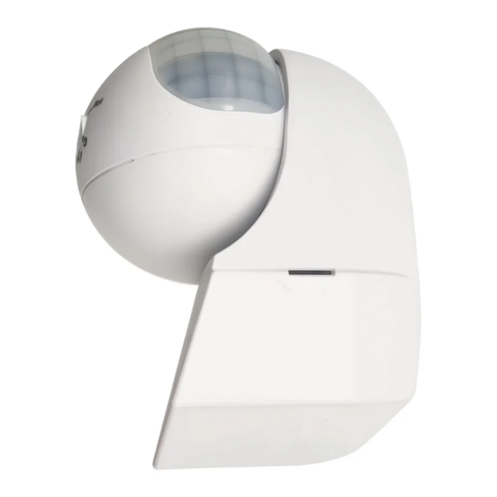 Robust Wall Mounted Outdoor Motion Light Sensor with Reliable PIR Technology and IP44 Protection Against Water Damage