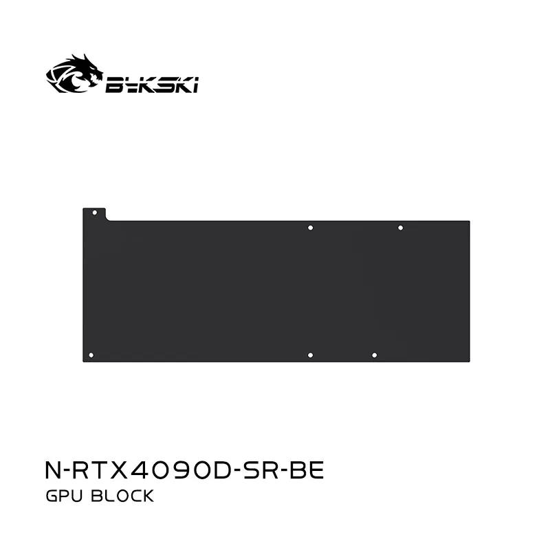 Bykski N-RTX4090D-SR GPU Block Use for NVIDIA RTX4090D Graphics Card PC Water Cooling Copper All Metal Radiator/ Dense Waterways