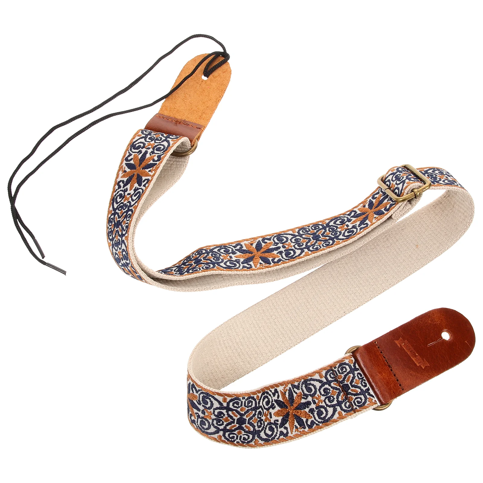 Ukulele Cross-body Strap Belt Sling Replacement Straps Adult Size Embroidery Shoulder