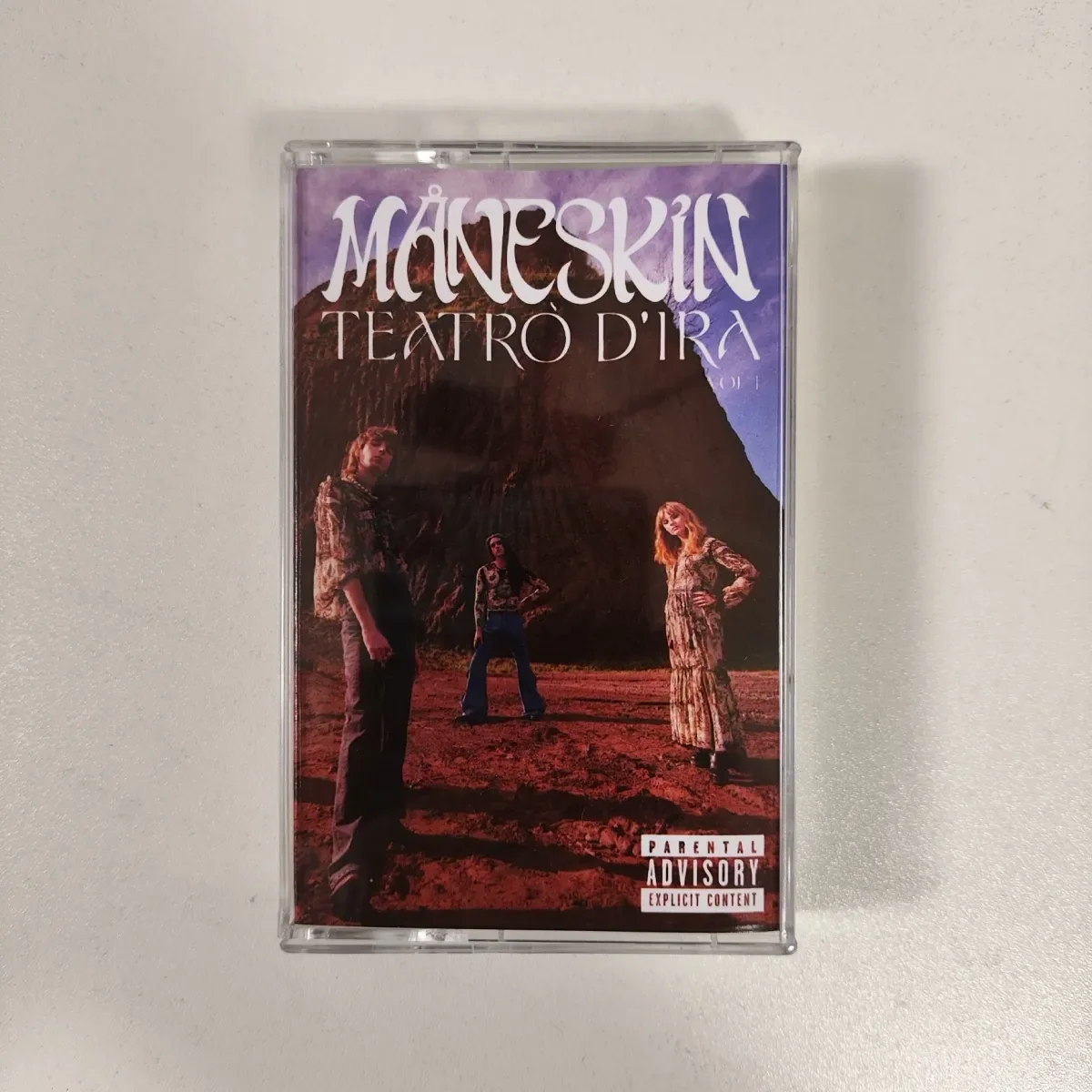 Cassette de Música Hard Rock Maneskin Ethan Torchio, Teatro D'Ira Vol I, Álbum Coraline, Casetes Cosplay, Walkman, Grabadora, Bandas Sonoras, Caja