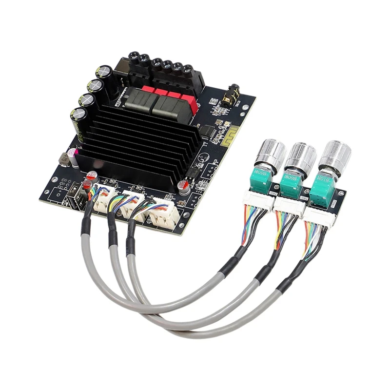 T1002P Обновление 100 Втx2 Bluetooth цифровой усилитель плата аудио стерео эквалайзер регулировка высоких басов TPA3221 Ultra 3116 B