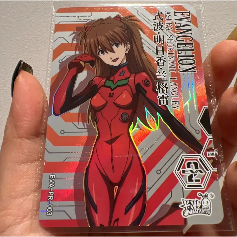 KAYOU PR HR BR card 1-20 series Ayanami Rei Mari Makinami Illustrious texture rare Collection card Christmas birthday gift toys