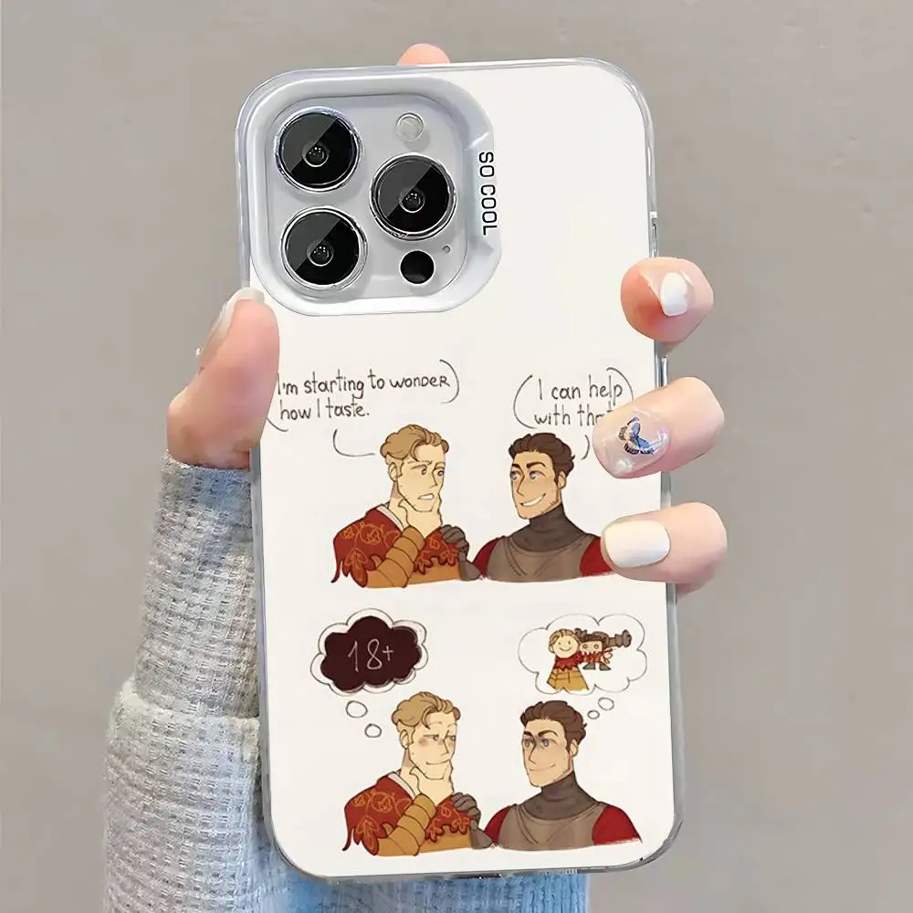 KCD Kingdom Come Deliverance Phone Case For iPhone 16,15,14,13,12,11,Pro,XS,Max,Plus,Mini,SE White Candy Matte Shockproof Cover