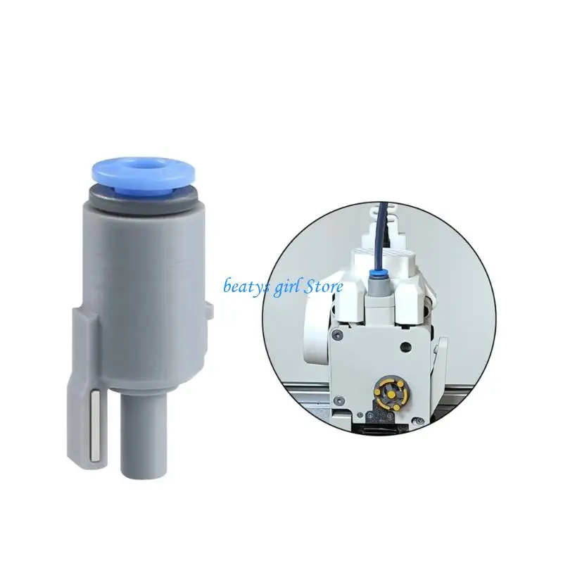 

C7AB Upgraded Filament Feed Connector For 3D Printer Heat Resistant Low Friction Management Filament Accessories