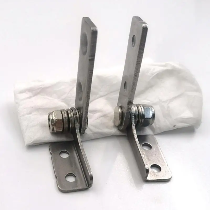 304 Stainless Steel Damping Hinge, Adjustable Positioning Frameless Damping Shaft Hinge