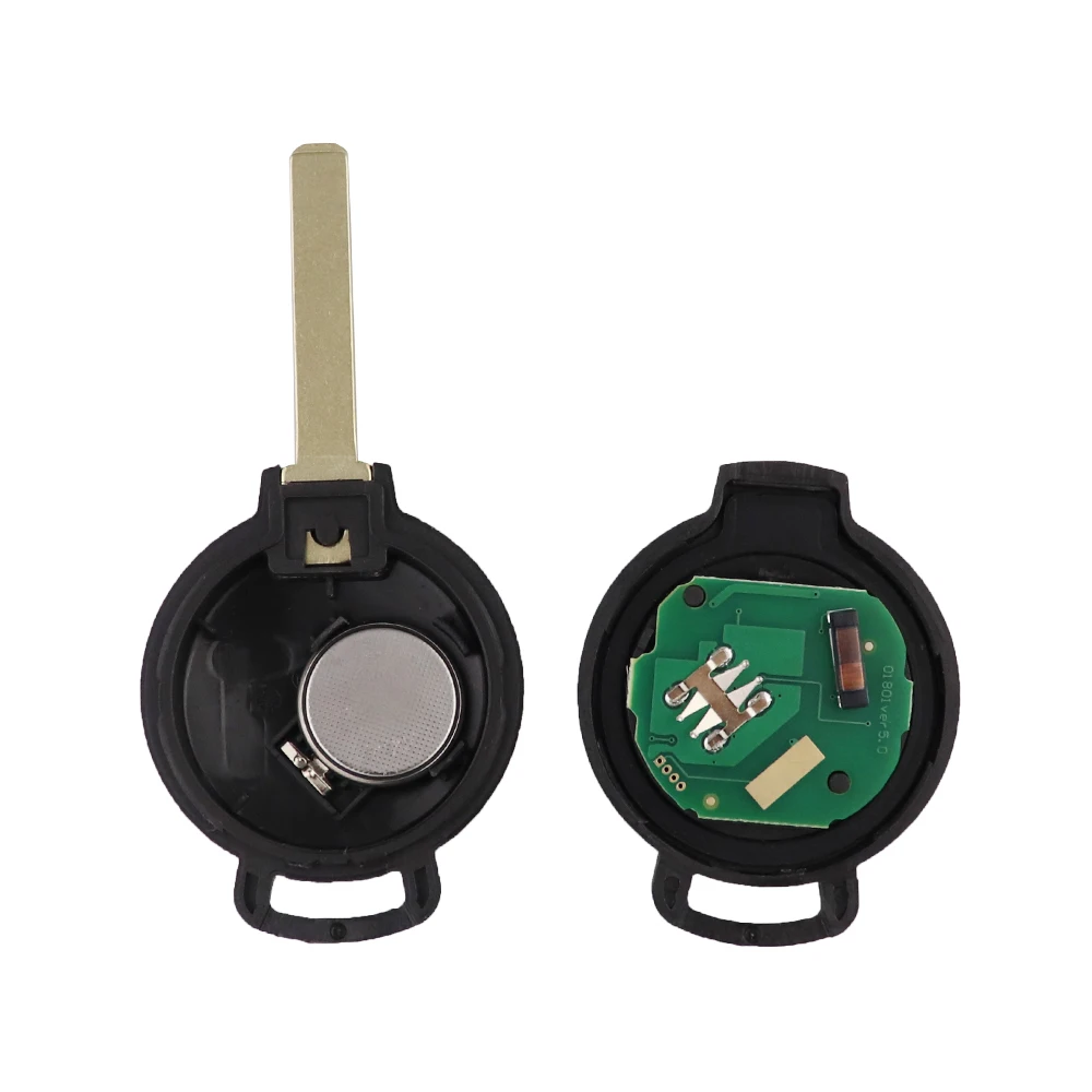 YIQIXIN 433Mhz 3 Buttons Keyless Smart Control Remote Car Key For Mercedes Benz Fortwo 451 City Roadster Cabrio Coupe ID46 Chip