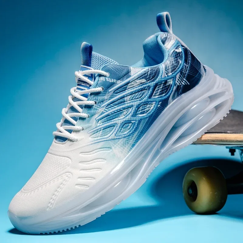 

Мужские кроссовки, удобная, прочная, дышащая, противоскользящая, повседневная мужская обувь, легкая, мягкая, мужская спортивная обувь на шнуровке