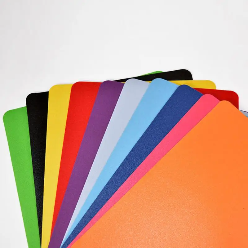 Small PU Mouse Pad Non-Slip Gaming Mat Desktop Leather Waterproof Anti-Scratch Mousepad For Computer PC Laptop Accessories