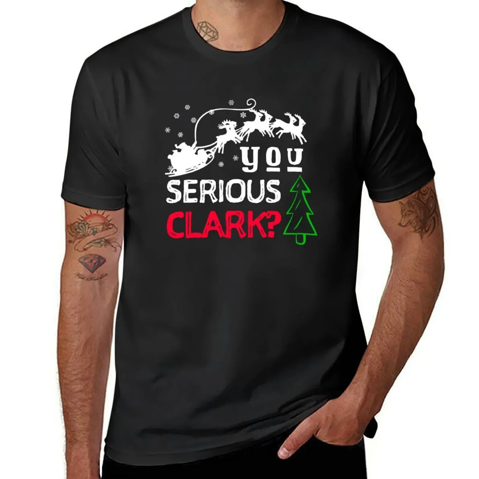 

Best Selling Are you Serious Clark Christmas T-Shirt for a boy shirts graphic tees Men's t-shirts