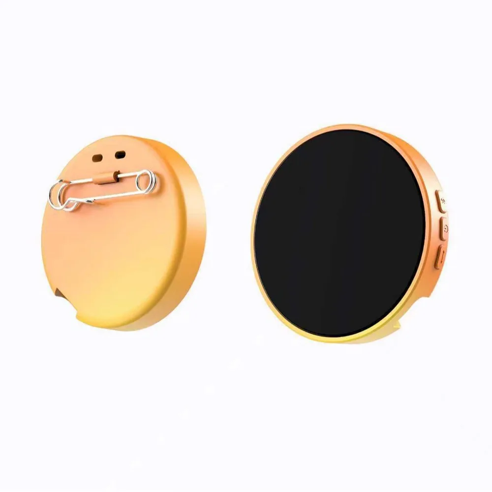 Smart Bluetooth Electronic Display Badge 3s Video Changing Images Anime E-Badge Two-Dimensional App Control LED Badge