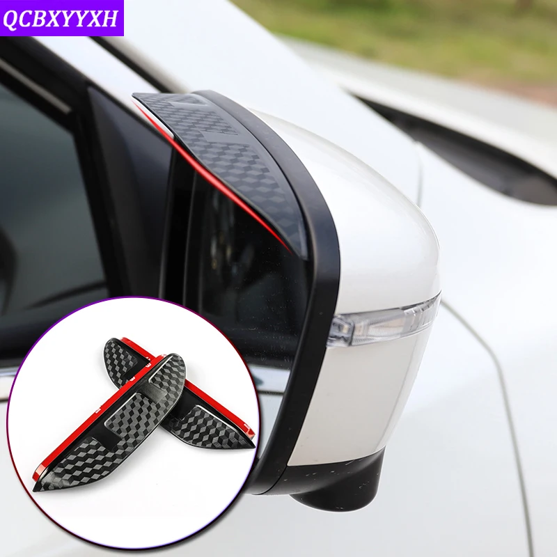 

Car Styling For KIA Sorento Seltos RIO X-LINE NIRO K5 2015-2022 ABS Car Rearview Mirror Eyebrow Rain Gear Shield Anti-rain Cover