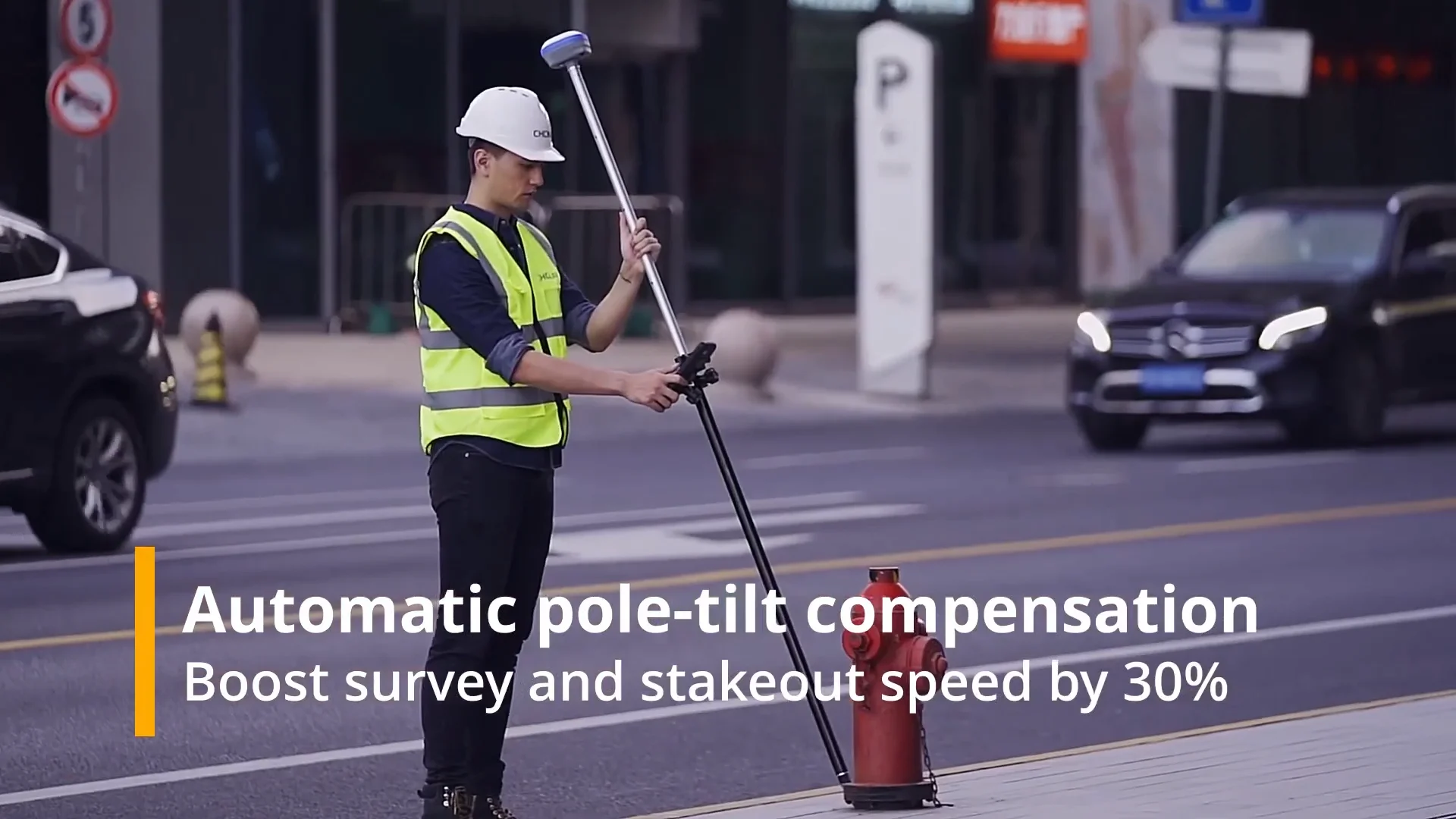 Pocket Rtk Gnss CHC Brand i73 Rover Rtk Survey Equipment Surveying total station