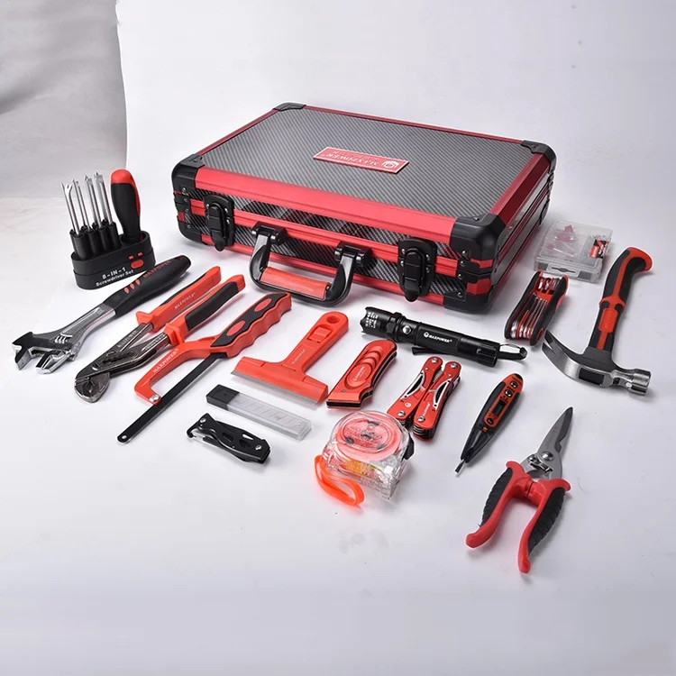 77 PCS Tool Kit Set General Household Hand Tool Kits Auto Repair Tool Set Herramientas